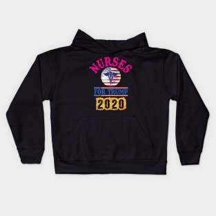 Nurses For Trump 2020 Re-Elect Trump T-Shirt Kids Hoodie